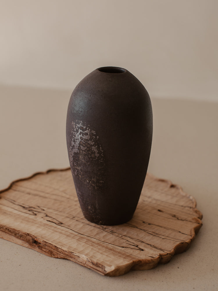 wood fired vase viii