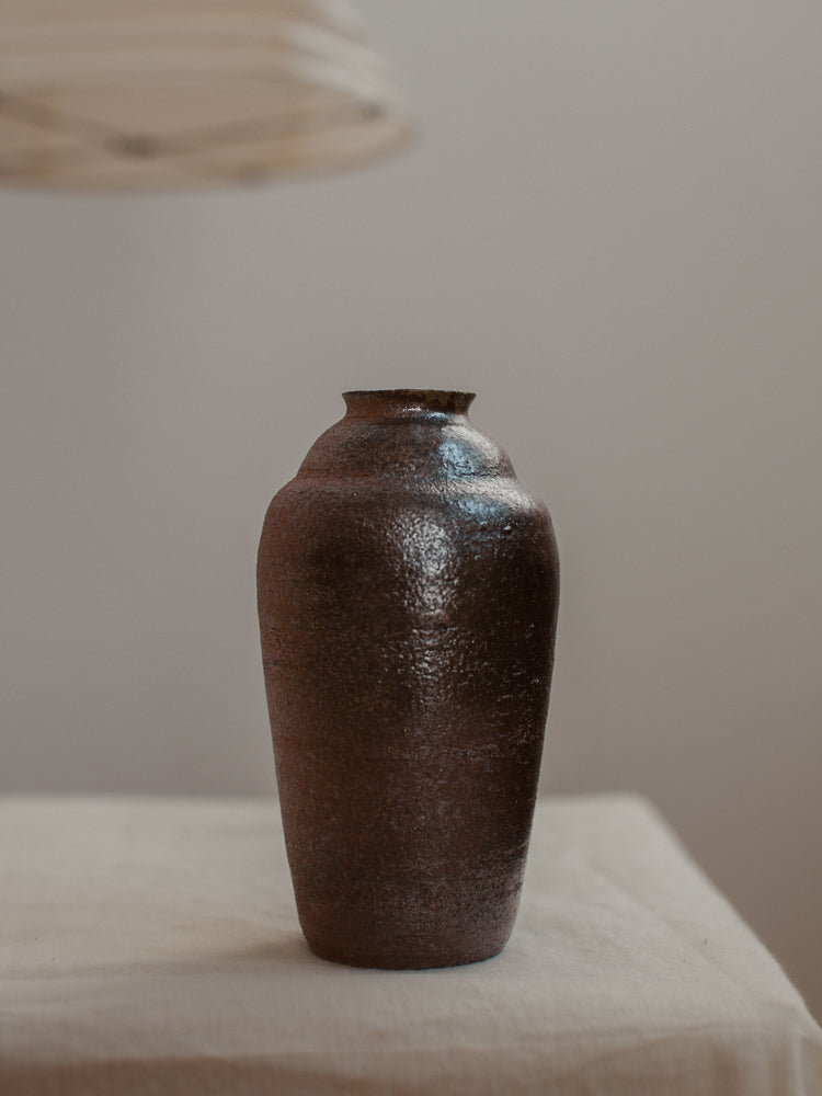 wood fired vase xi