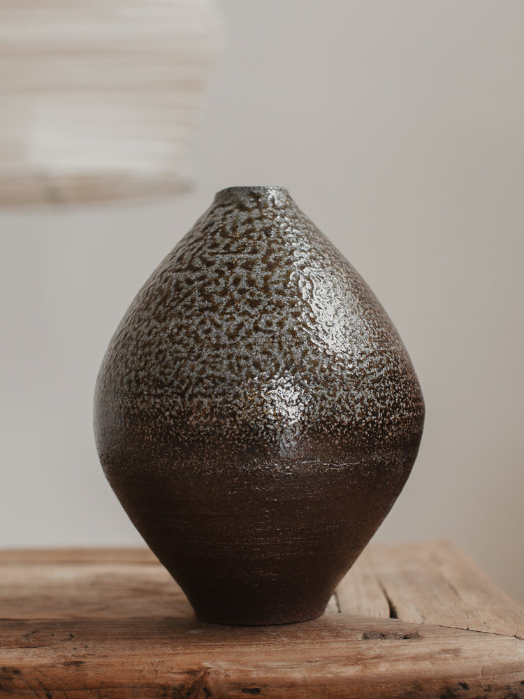 wood fired vase xiv