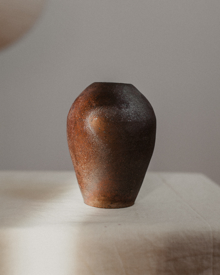 wood fired vase v